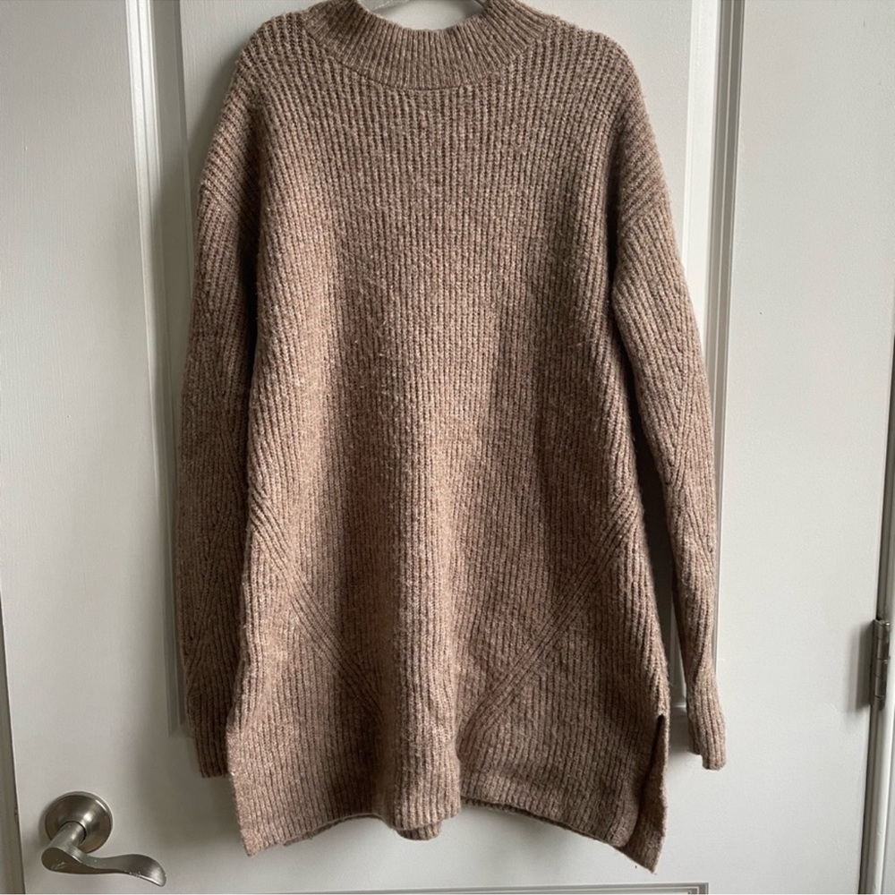 Cozy Knit Sweater in Brown